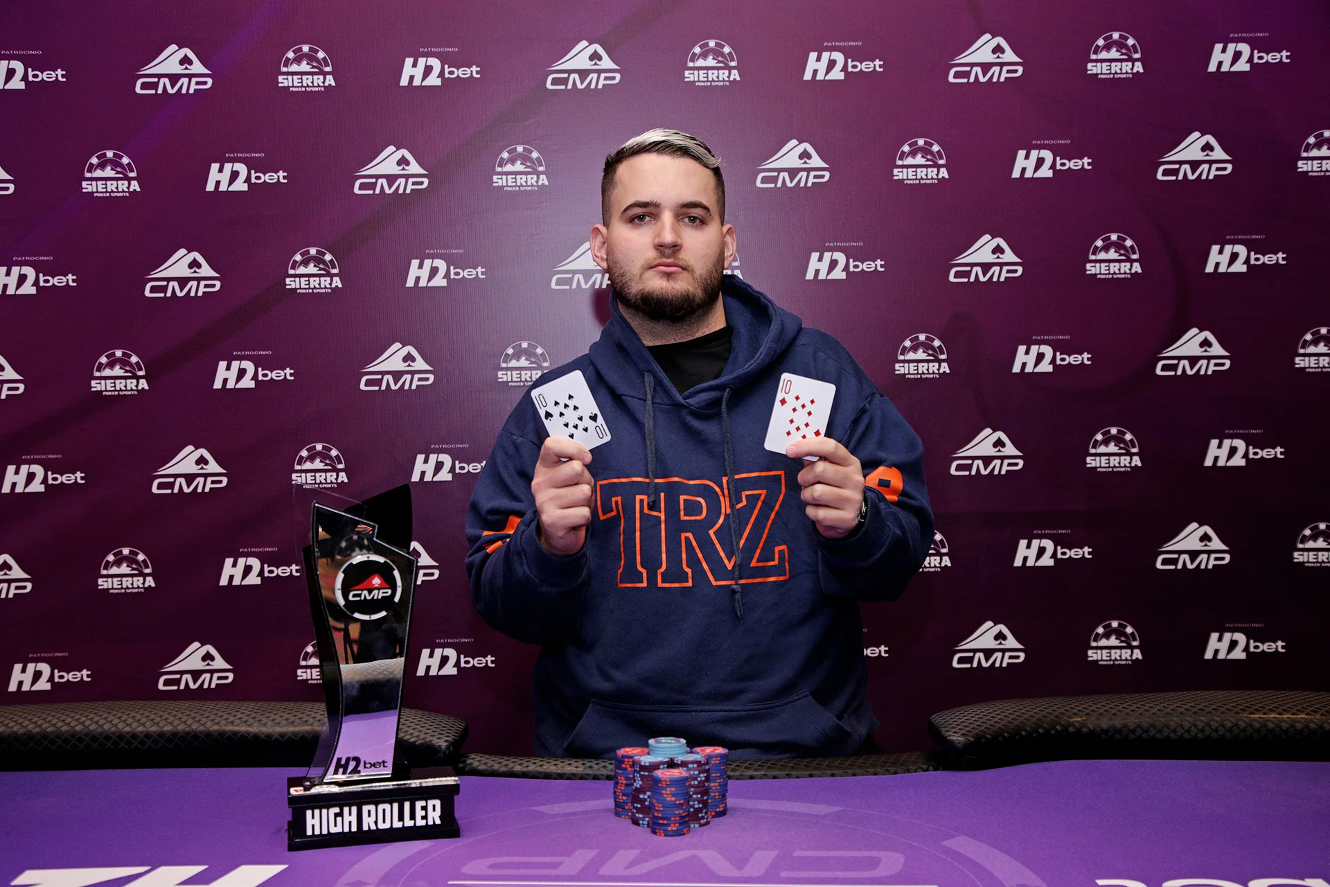 Mateus Diniz crava High Roller do CMP e leva R$ 39.500