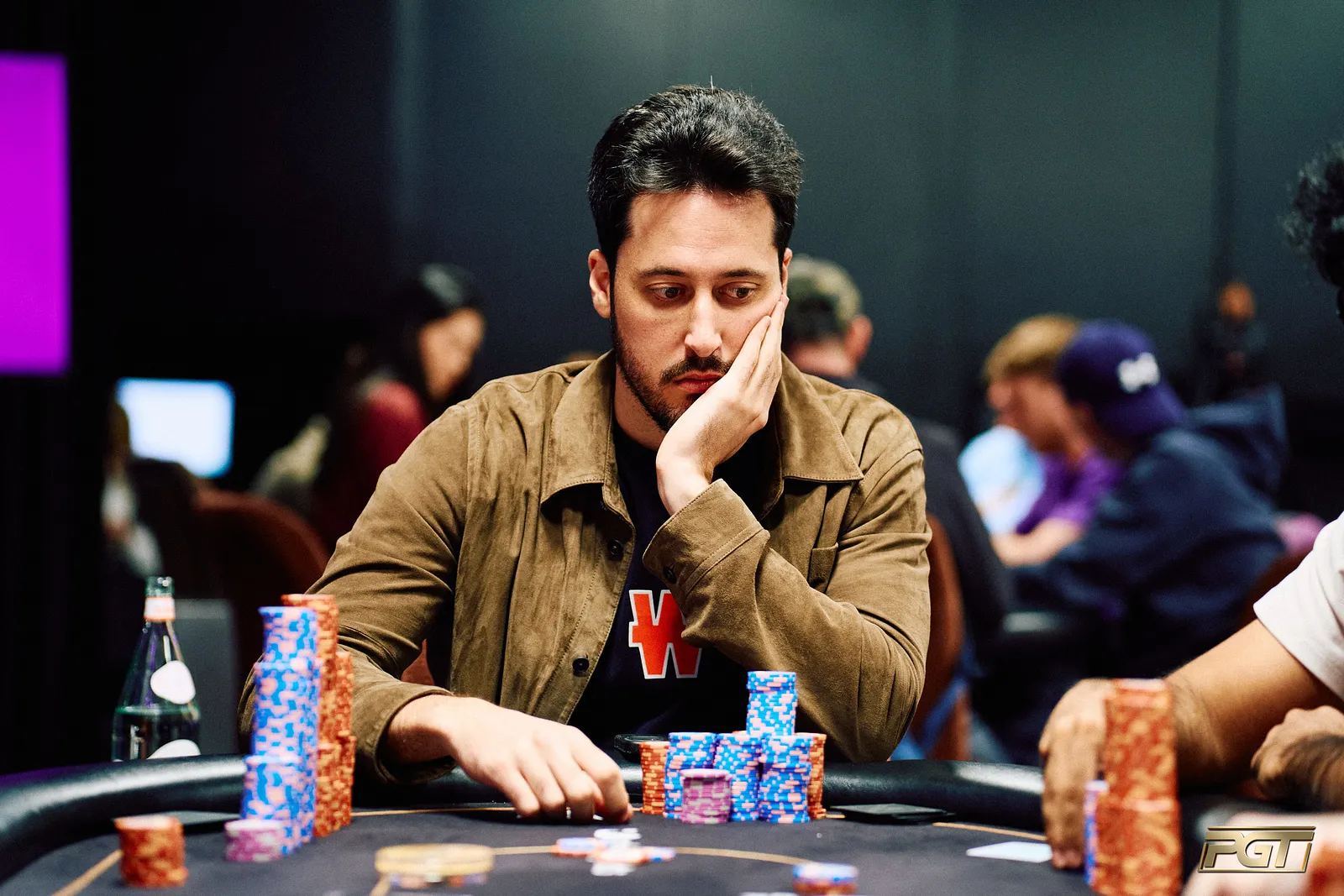 Jeremy Ausmus lidera mesa final no Evento 3 do Poker Masters