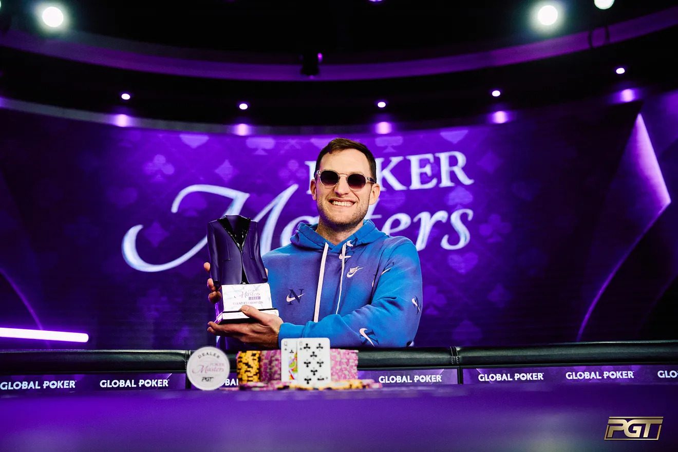Joey Weissman leva a melhor em HU meteórico e conquista título do Evento 3 no Poker Masters